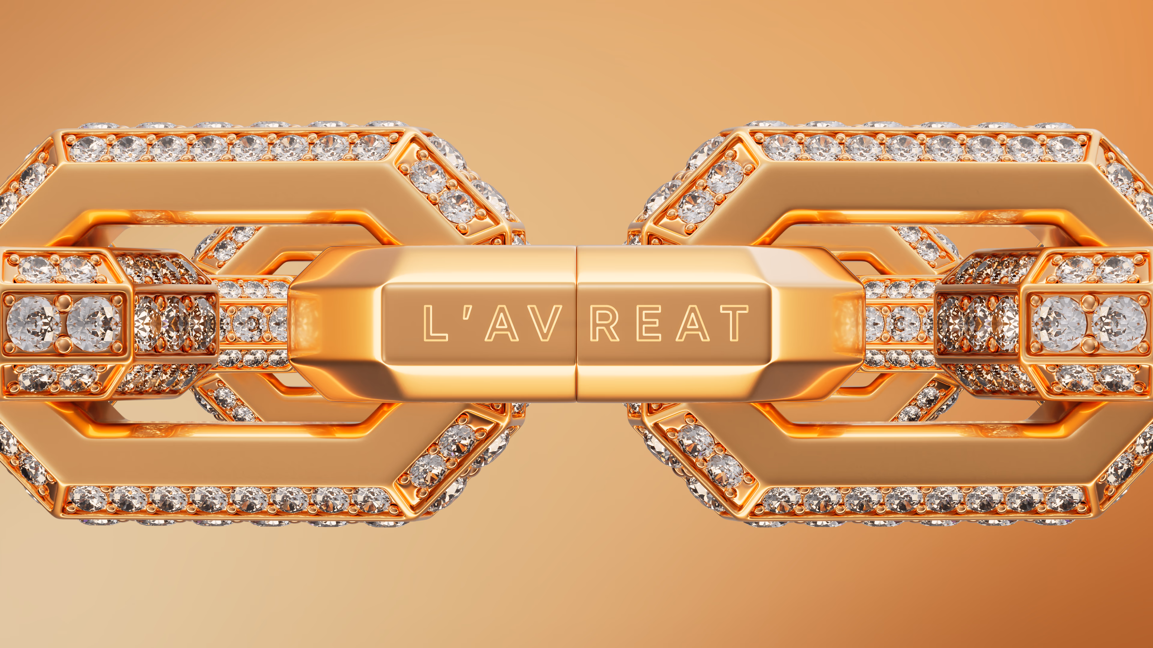 L'AVREAT Logo Gold